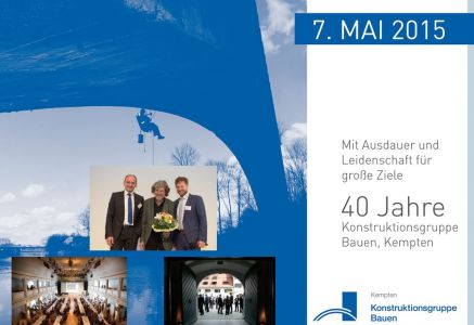 Bilder des Festakts zum 40-jährigen Firmenjubiläum mit Gastredner Reinhold Messner